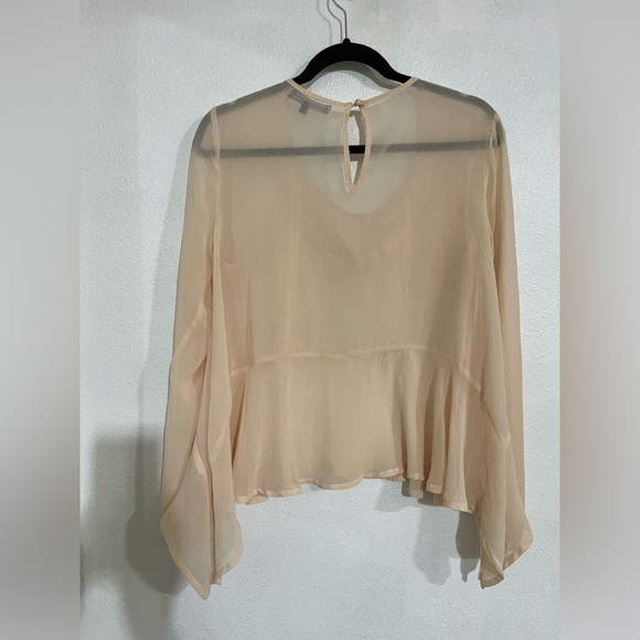 h.i.p. Victorian crochet long alive blouse tunic Sz L - Picture 6 of 7